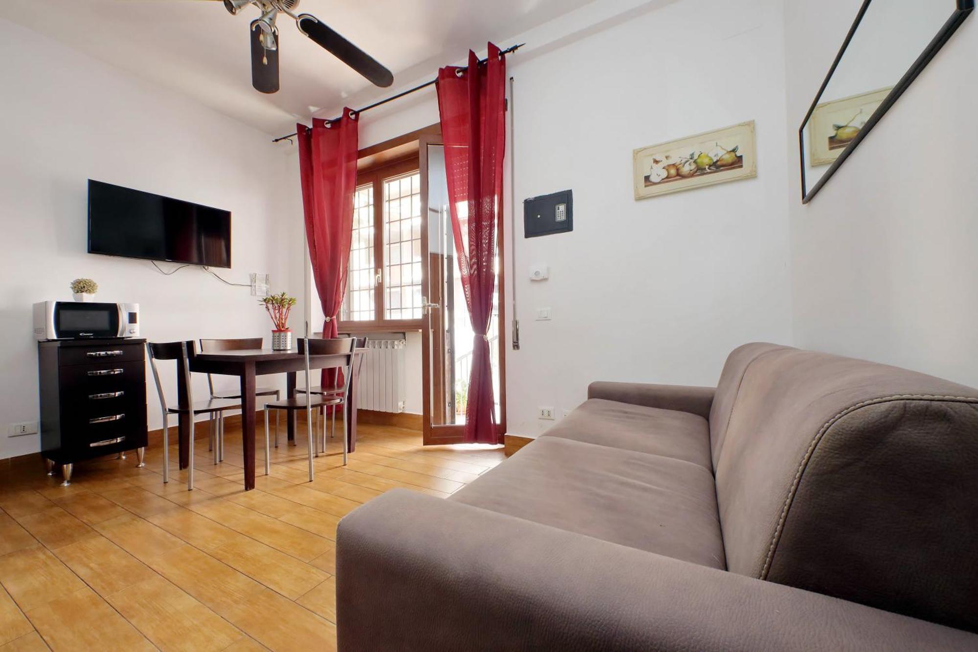 Vatican Flat Cozy With Private Court Rom Exterior foto