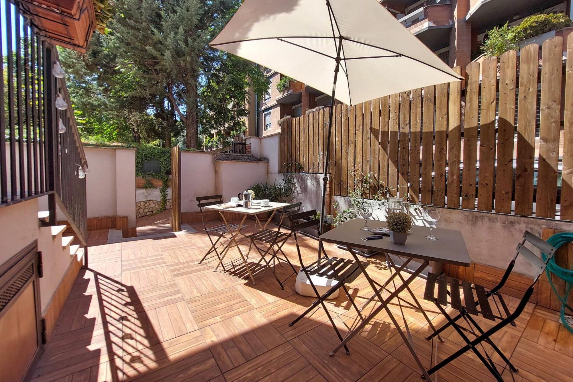 Vatican Flat Cozy With Private Court Rom Exterior foto