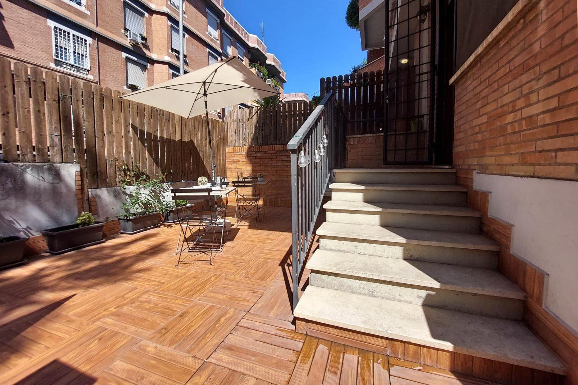 Vatican Flat Cozy With Private Court Rom Exterior foto